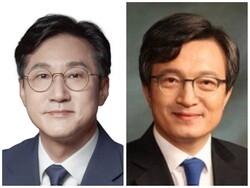 신영대 의원(좌)과 김의겸 의원(우)