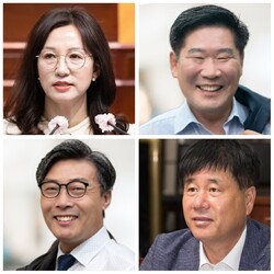 (시계방향) 윤신애-서은식-우종삼-김경식